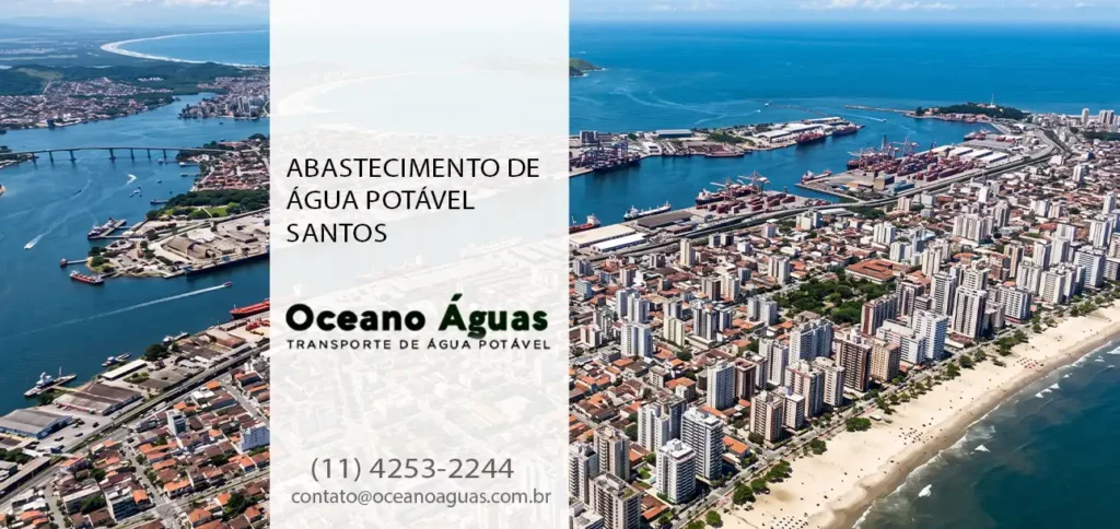 Abastecimento de Água Potável Santos