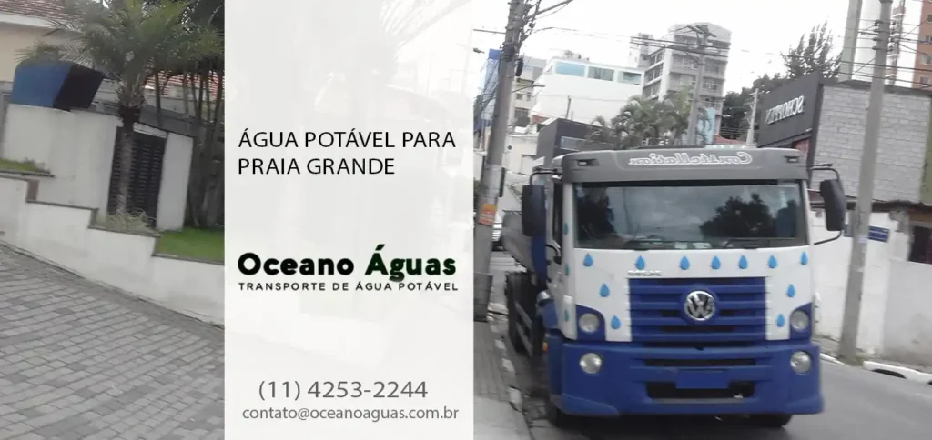 Água Potável para Praia Grande